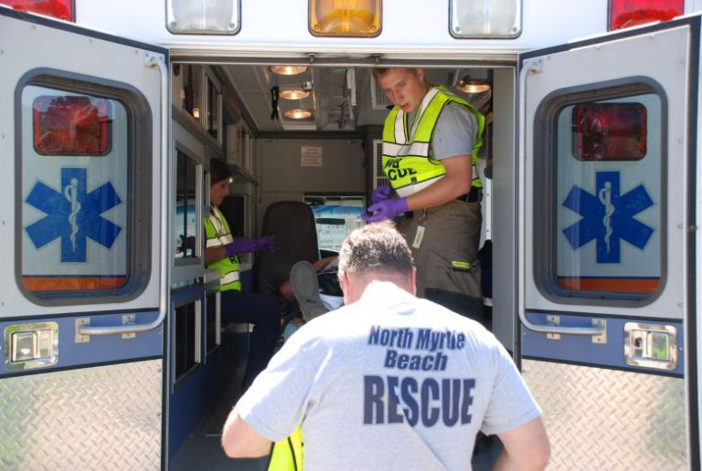 E911 Response North Myrtle Beach Rescue Squad